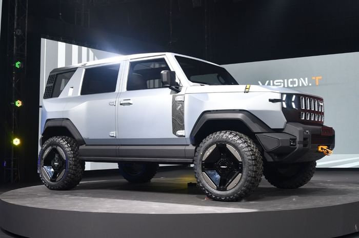 Mahindra Vision T concept unveiled